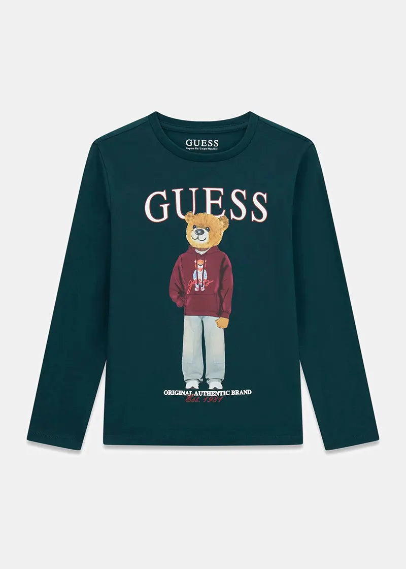 Παιδική Μπλούζα Guess LS T-SHIRT ΜΠΛΟΥΖΑ ΠΑΙΔΙΚΟ