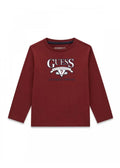 Παιδική Μπλούζα Guess LS T-SHIRT_LOGO ΜΠΛΟΥΖΑ ΠΑΙΔΙΚΟ BOY