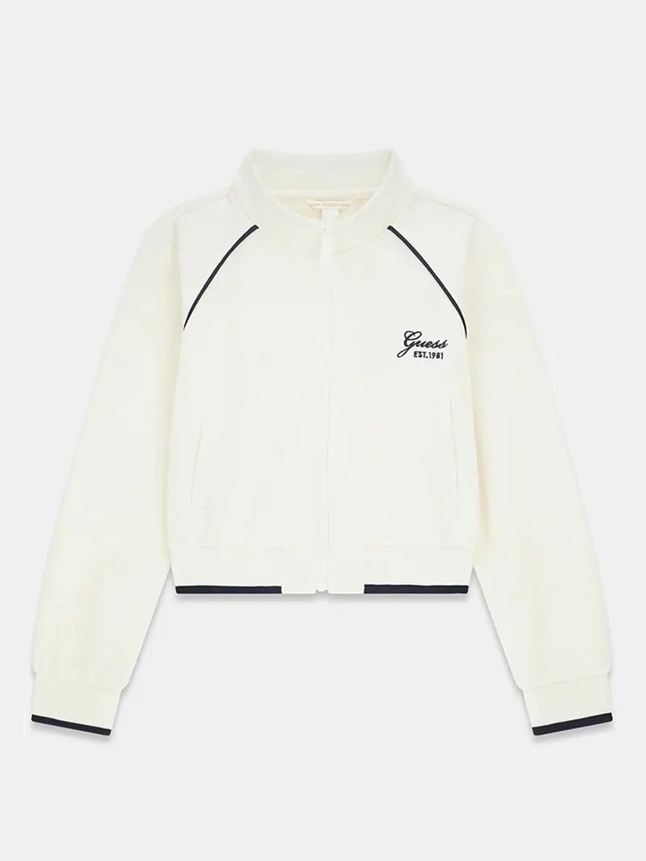 Παιδικό Φούτερ Guess LS ACTIVE TOP WITH ZIP ΦΟΥΤΕΡ ΠΑΙΔΙΚΟ GIRL