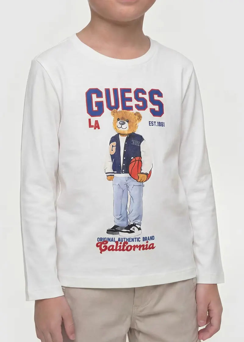 Παιδική Μπλούζα Guess LS T-SHIRT ΜΠΛΟΥΖΑ ΠΑΙΔΙΚΟ BOY