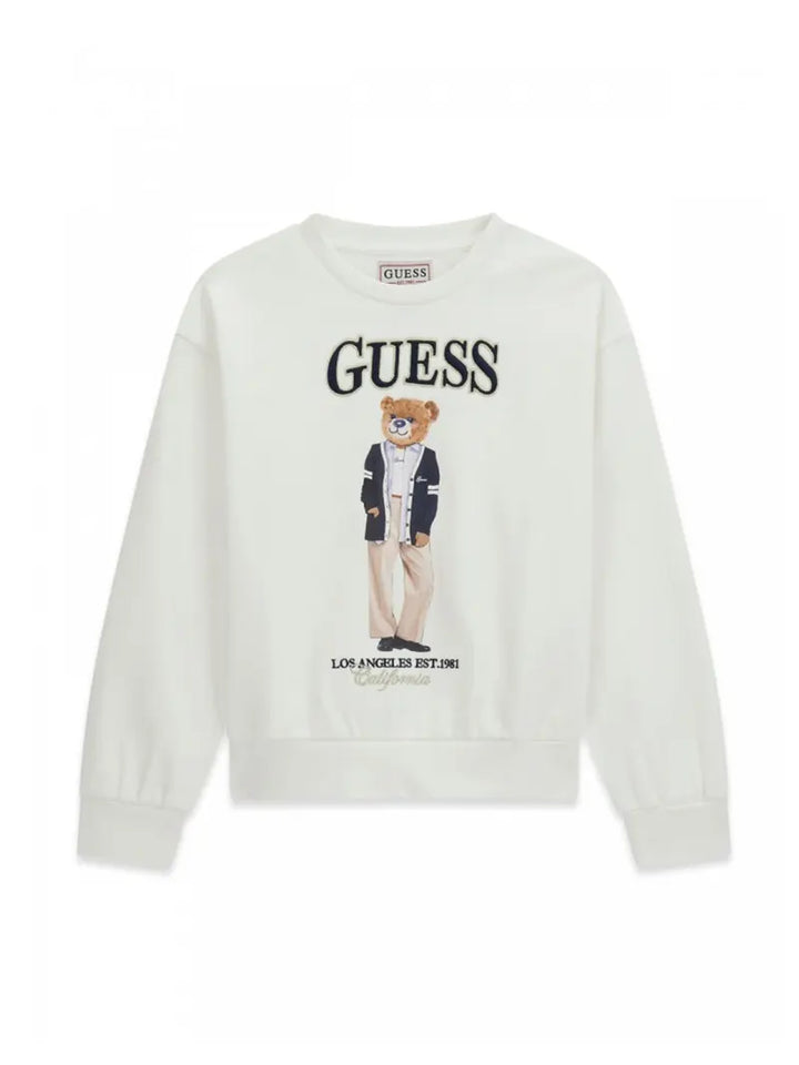 Παιδικό Φούτερ Guess OVERSIZE LS ACTIVE TOP ΦΟΥΤΕΡ ΠΑΙΔΙΚΟ GIRL