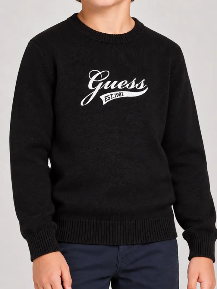 Παιδική Μπλούζα Guess LS SWEATER ΜΠΛΟΥΖΑ ΠΑΙΔΙΚΟ BOY