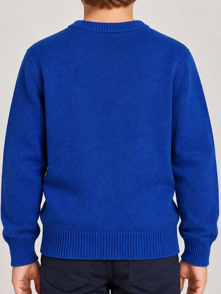 Παιδική Μπλούζα Guess LS SWEATER ΜΠΛΟΥΖΑ ΠΑΙΔΙΚΟ BOY