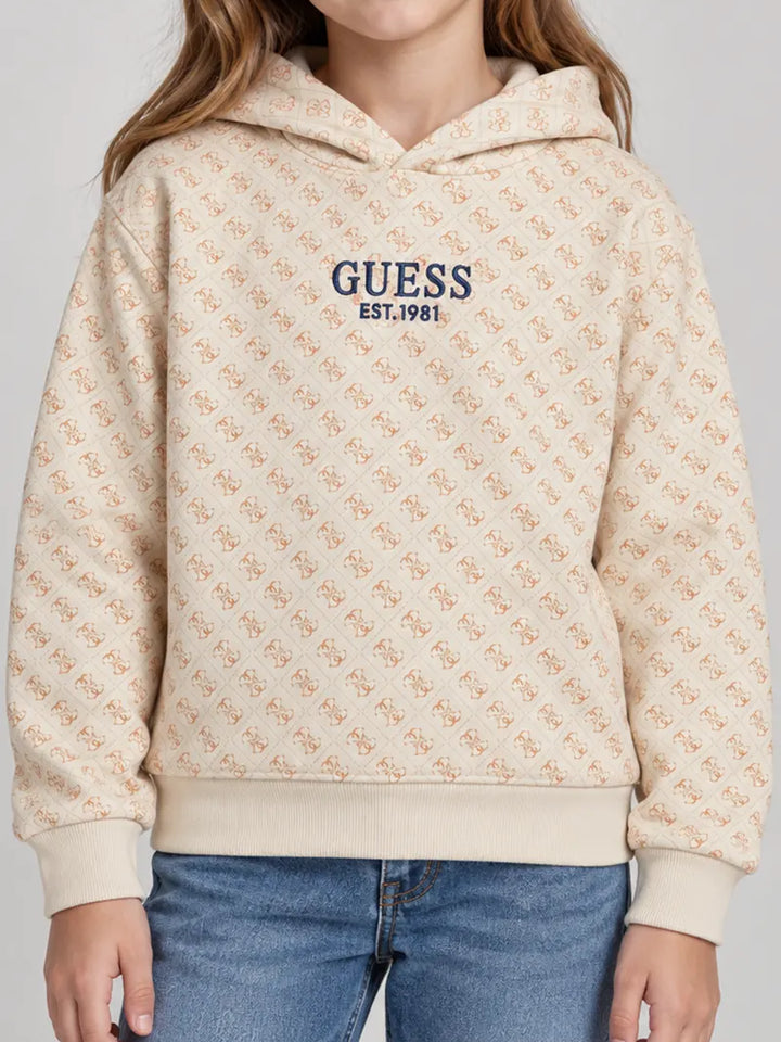 Παιδικό Φούτερ Guess HOODED LS ACTIVE TOP ΦΟΥΤΕΡ ΠΑΙΔΙΚΟ BOY