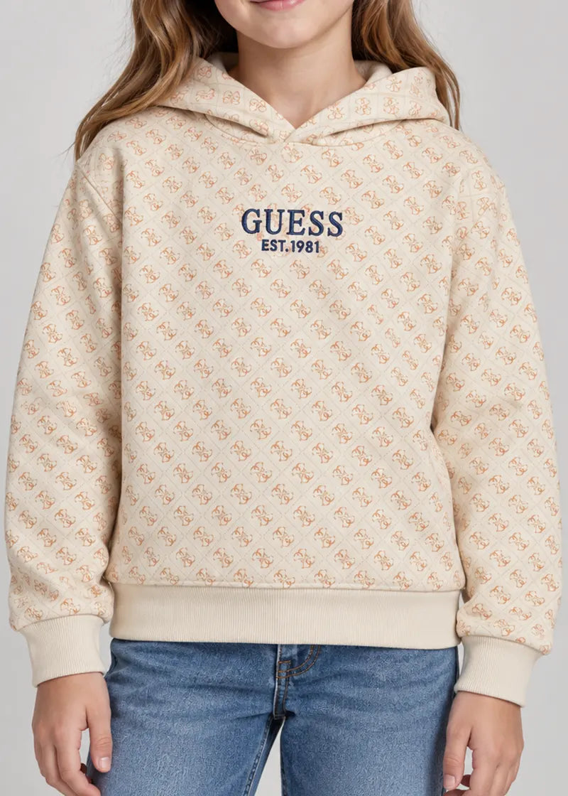 Παιδικό Φούτερ Guess HOODED LS ACTIVE TOP ΦΟΥΤΕΡ ΠΑΙΔΙΚΟ BOY