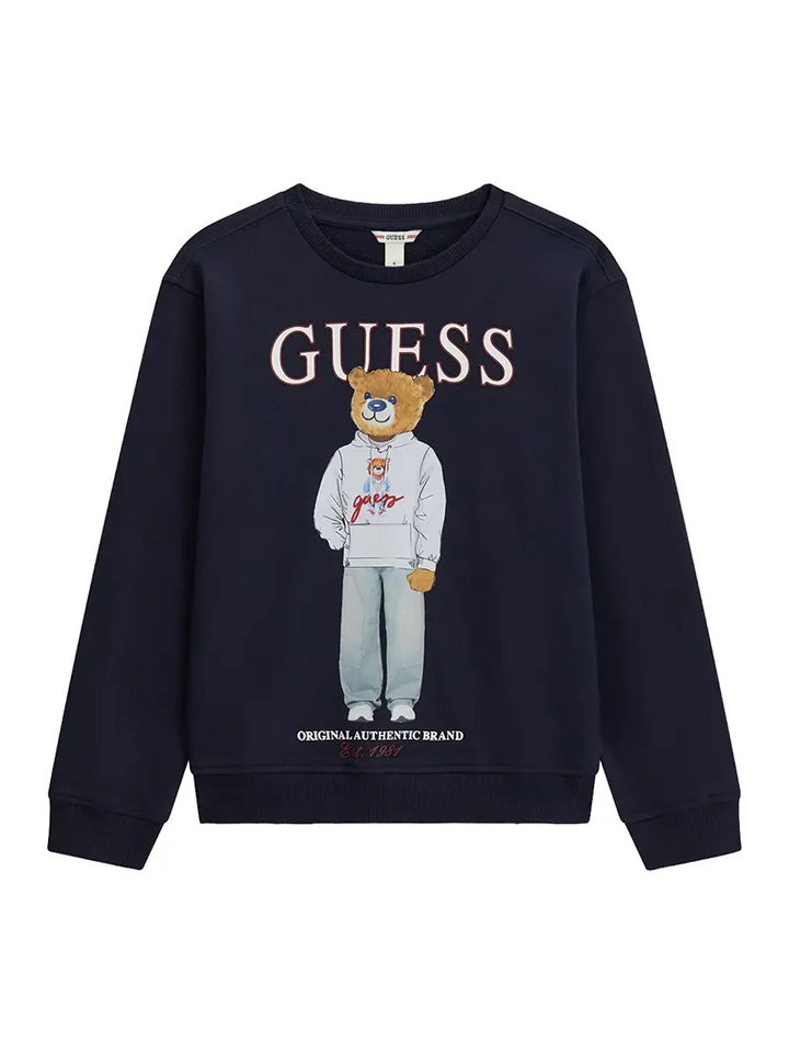 Παιδικό Φούτερ Guess LS ACTIVE TOP ΦΟΥΤΕΡ ΠΑΙΔΙΚΟ BOY