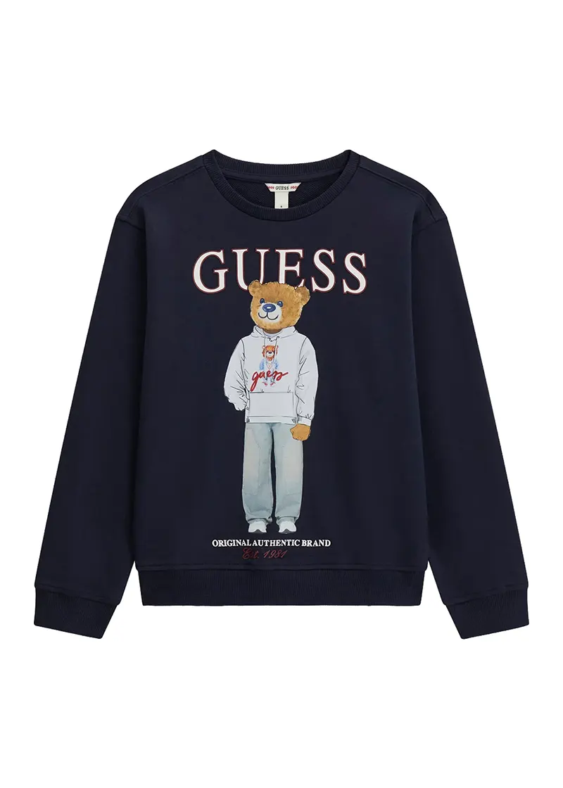 Παιδικό Φούτερ Guess LS ACTIVE TOP ΦΟΥΤΕΡ ΠΑΙΔΙΚΟ BOY