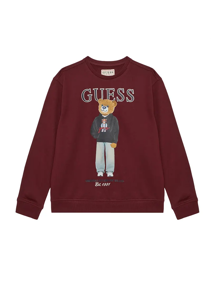 Παιδικό Φούτερ Guess LS ACTIVE TOP ΦΟΥΤΕΡ ΠΑΙΔΙΚΟ BOY