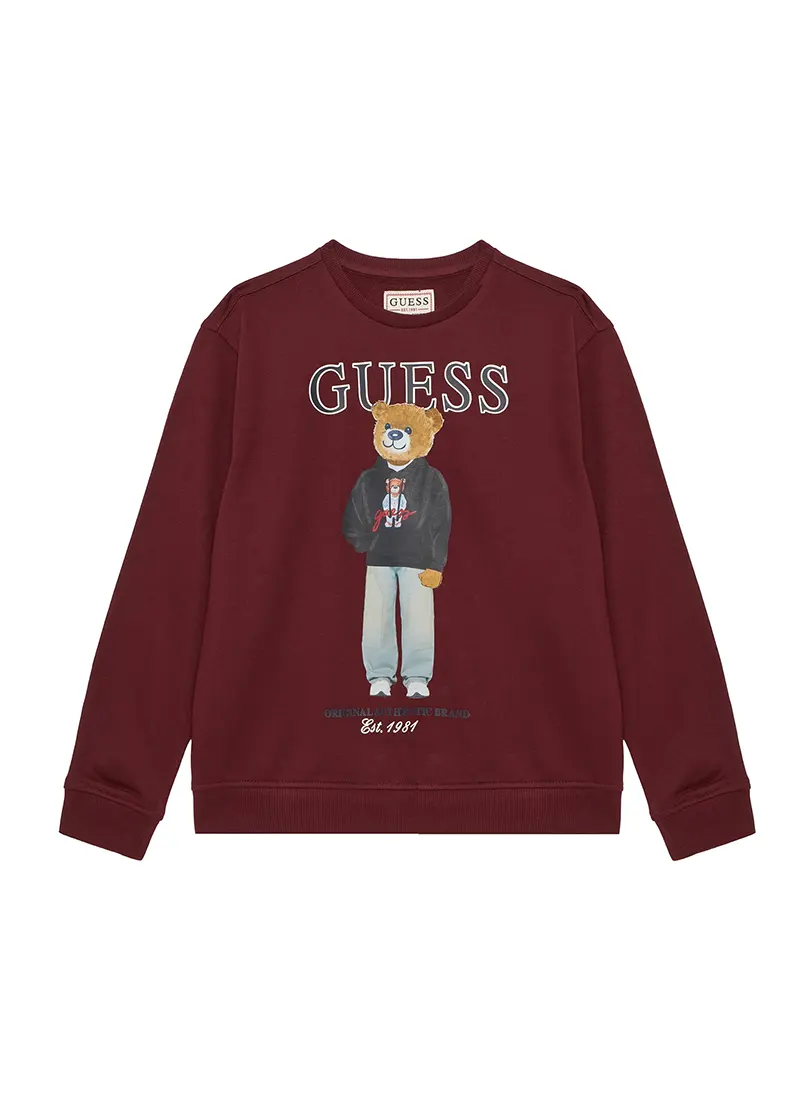 Παιδικό Φούτερ Guess LS ACTIVE TOP ΦΟΥΤΕΡ ΠΑΙΔΙΚΟ BOY