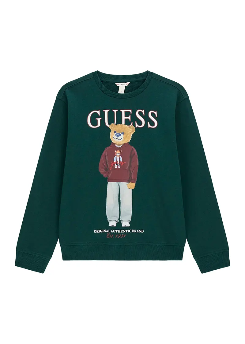 Παιδικό Φούτερ Guess LS ACTIVE TOP ΦΟΥΤΕΡ ΠΑΙΔΙΚΟ BOY