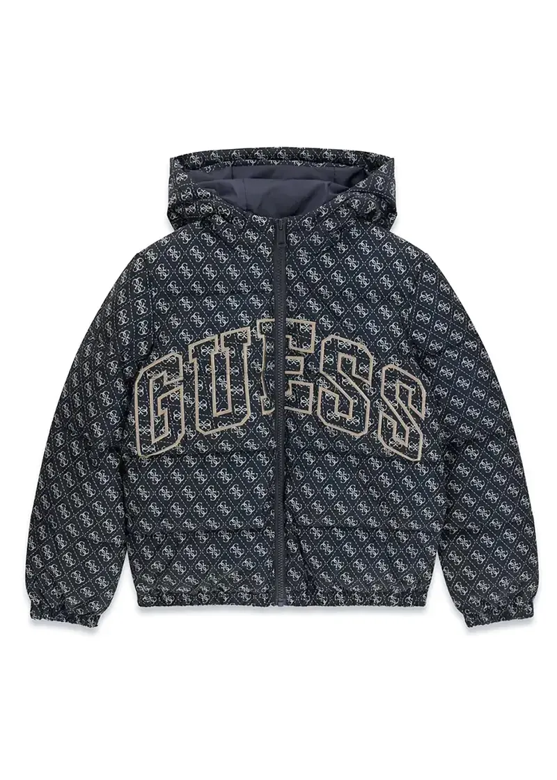 Παιδικό Μπουφάν Guess NYLON PUFFER LS JACKET W/ZIP ΜΠΟΥΦΑΝ ΠΑΙΔΙΚΟ BOY