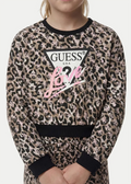 Παιδικό Φούτερ Guess MIDI OVERSIZE LS ACTIVE TOP ΦΟΥΤΕΡ ΠΑΙΔΙΚΟ GIRL