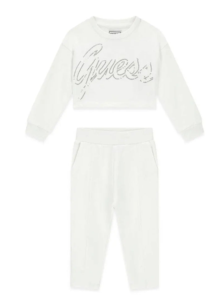 Παιδικό Σετ Guess SET LS ACTIVE TOP + ACTIVE PAN ΣΕΤ ΠΑΙΔΙΚΟ GIRL