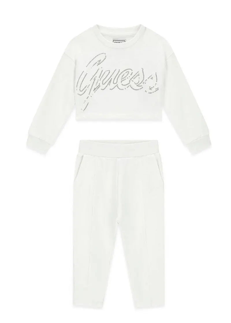 Παιδικό Σετ Guess SET LS ACTIVE TOP + ACTIVE PAN ΣΕΤ ΠΑΙΔΙΚΟ GIRL