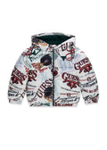 Παιδικό Μπουφάν Guess POLYESTER HOODED LS PUFFER JAC ΜΠΟΥΦΑΝ ΠΑΙΔΙΚΟ