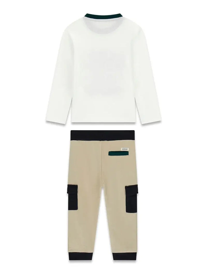 Παιδικό Σετ Guess SET LS T-SHIRT+ACTIVE PANTS ΣΕΤ ΠΑΙΔΙΚΟ BOY
