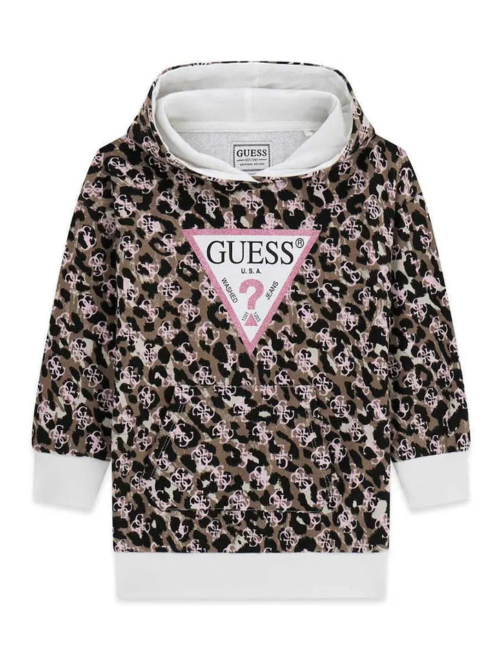Παιδικό Φόρεμα Guess HOODED LS ACTIVE DRESS ΦΟΡΕΜΑ ΠΑΙΔΙΚΟ GIRL