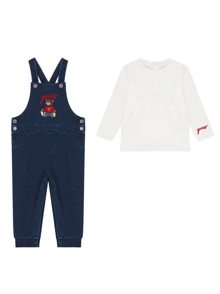 Παιδικό Σετ Guess SET LS T-SHIRT+SALOPETTE ΣΕΤ ΠΑΙΔΙΚΟ BOY