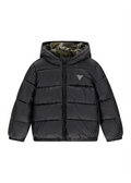 Παιδικό Μπουφάν Guess POLYESTER HOODED LS PUFFER JAC ΜΠΟΥΦΑΝ ΠΑΙΔΙΚΟ BOY