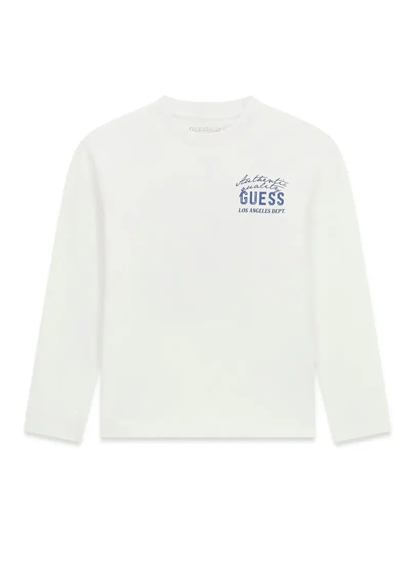 Παιδική Μπλούζα Guess OVERSIZE LS T-SHIRT ΜΠΛΟΥΖΑ ΠΑΙΔΙΚΟ BOY
