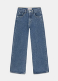 Παιδικό Παντελόνι Guess 90S RIGID DENIM W/SHADE BLUE R ΠΑΝΤΕΛΟΝΙ ΠΑΙΔΙΚΟ GIRL