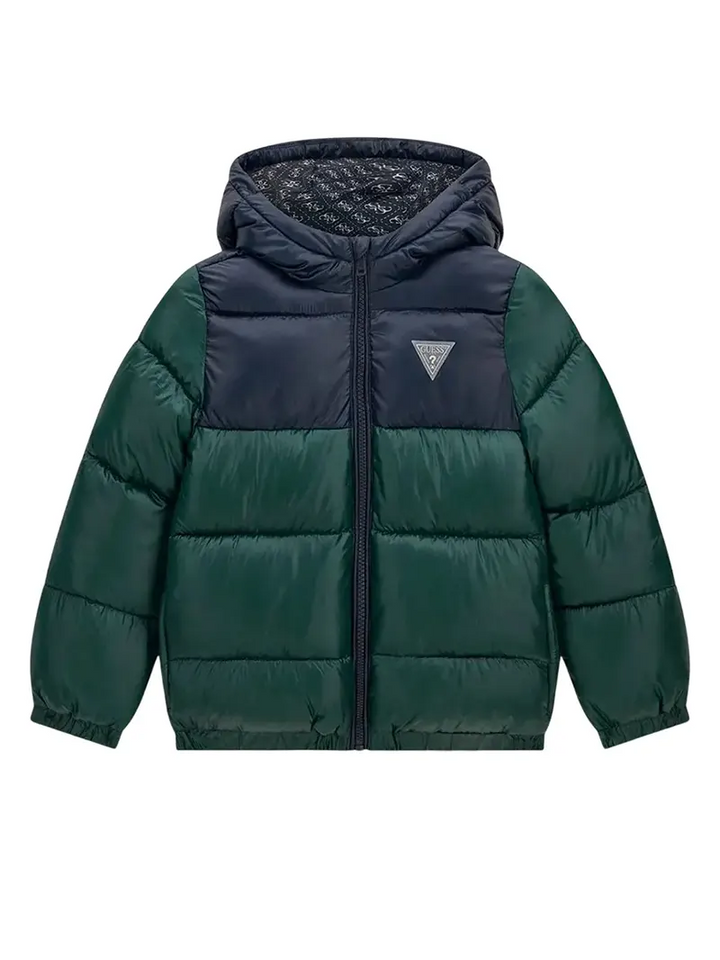 Παιδικό Μπουφάν Guess POLYESTER HOODED LS PUFFER JAC ΜΠΟΥΦΑΝ ΠΑΙΔΙΚΟ BOY