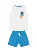 Παιδικό Σετ Original Marines FR PALM BEACH DGP0391NM SET CANOTTA/TOP+PANT JERSEY
