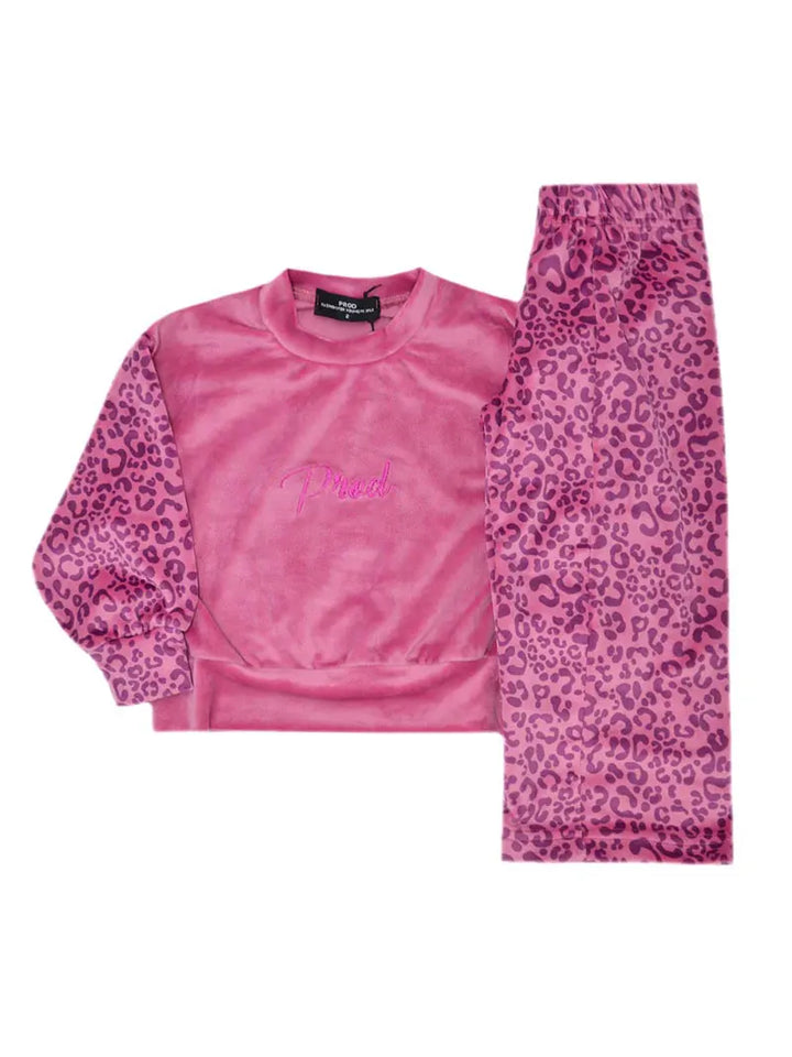 Παιδικό Σετ Βελούδινο Animal Print Prod
