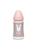 Μπιμπερό Πλαστικό Hygge Whiskers Pink 270 ml Από Θηλή Σιλικόνης Suavinex