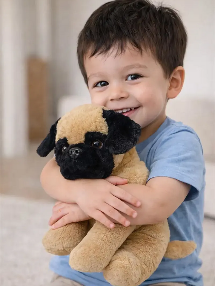 Warmies Λούτρινο Σκύλος Pug