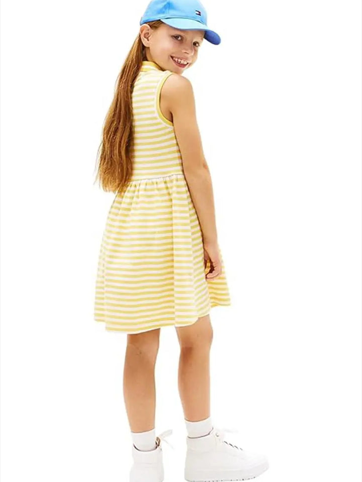 Παιδικό Φόρεμα Tommy Hilfiger POLO DRESS SLVLS
