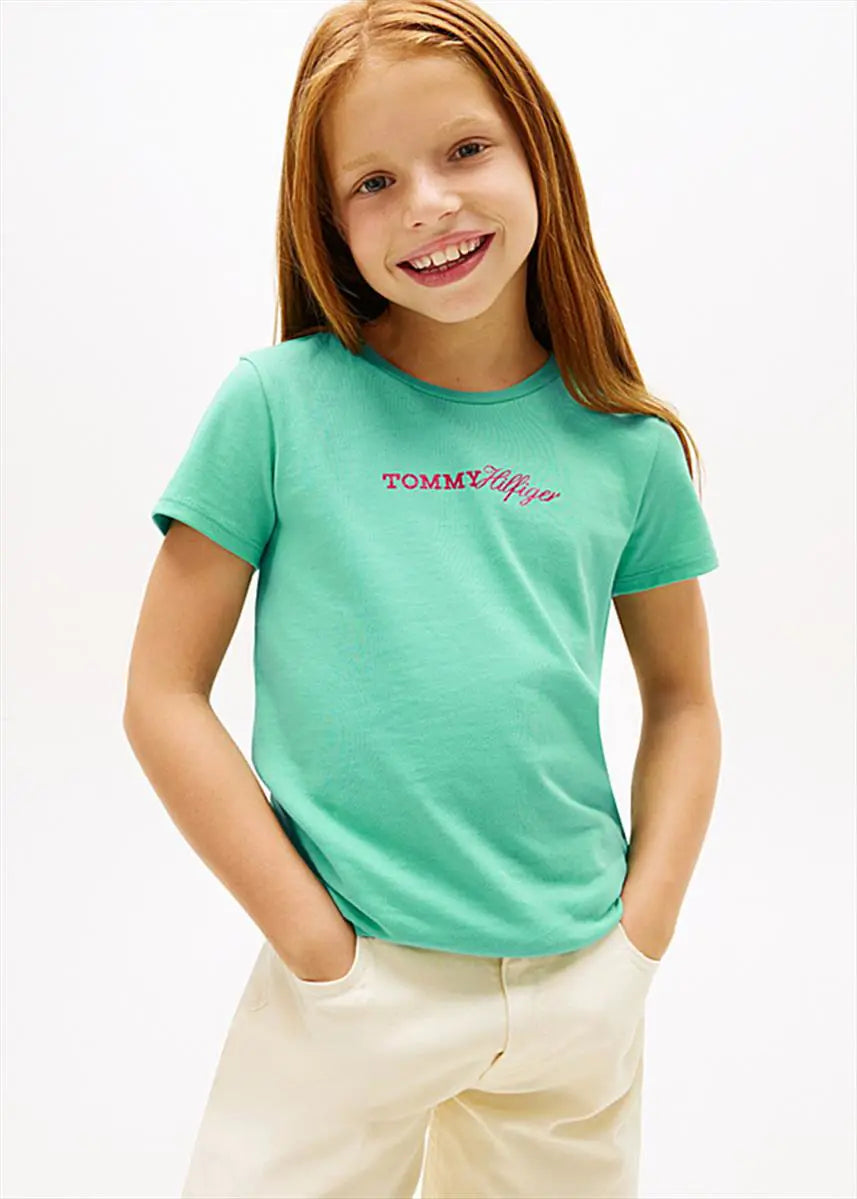 Παιδική Μπλούζα Tommy Hilfiger TOMMY SCRIPT TEE SS