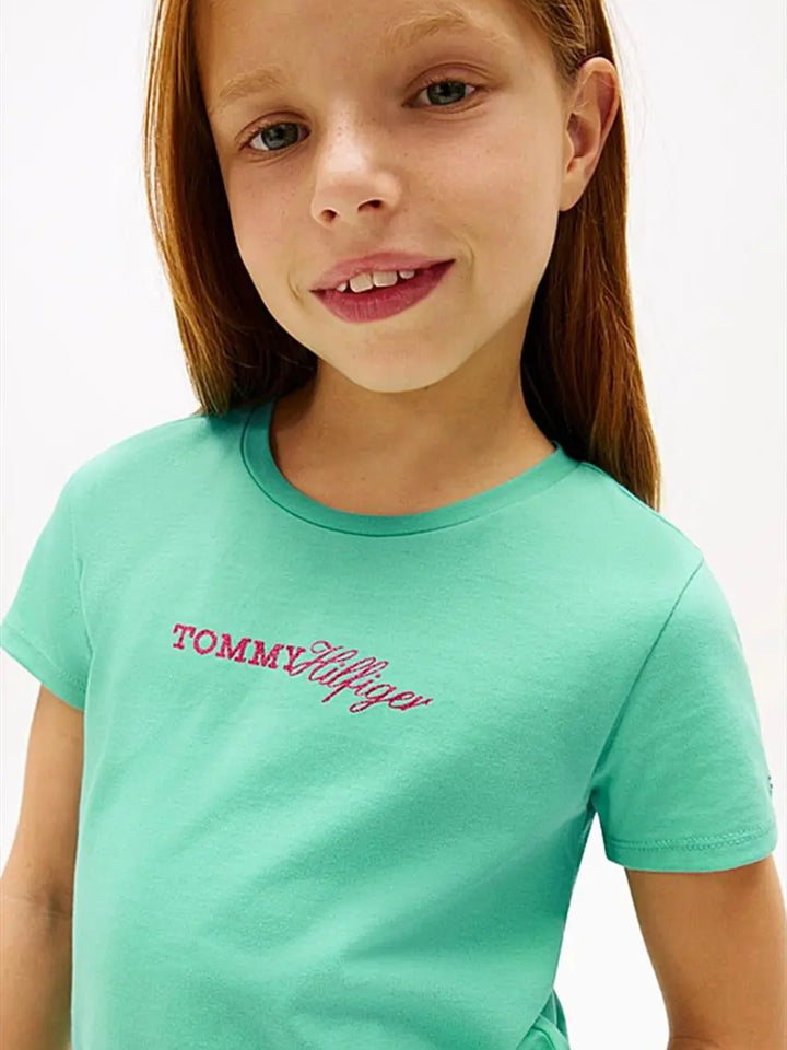 Παιδική Μπλούζα Tommy Hilfiger TOMMY SCRIPT TEE SS