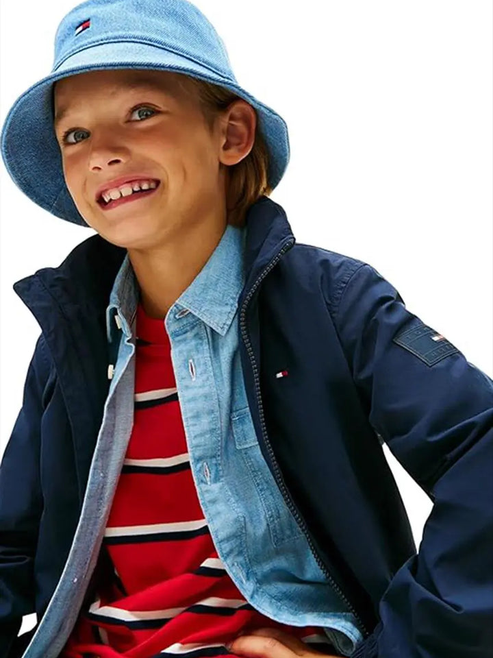 Καπέλο Tommy Hilfiger FLAG DENIM BUCKET HAT