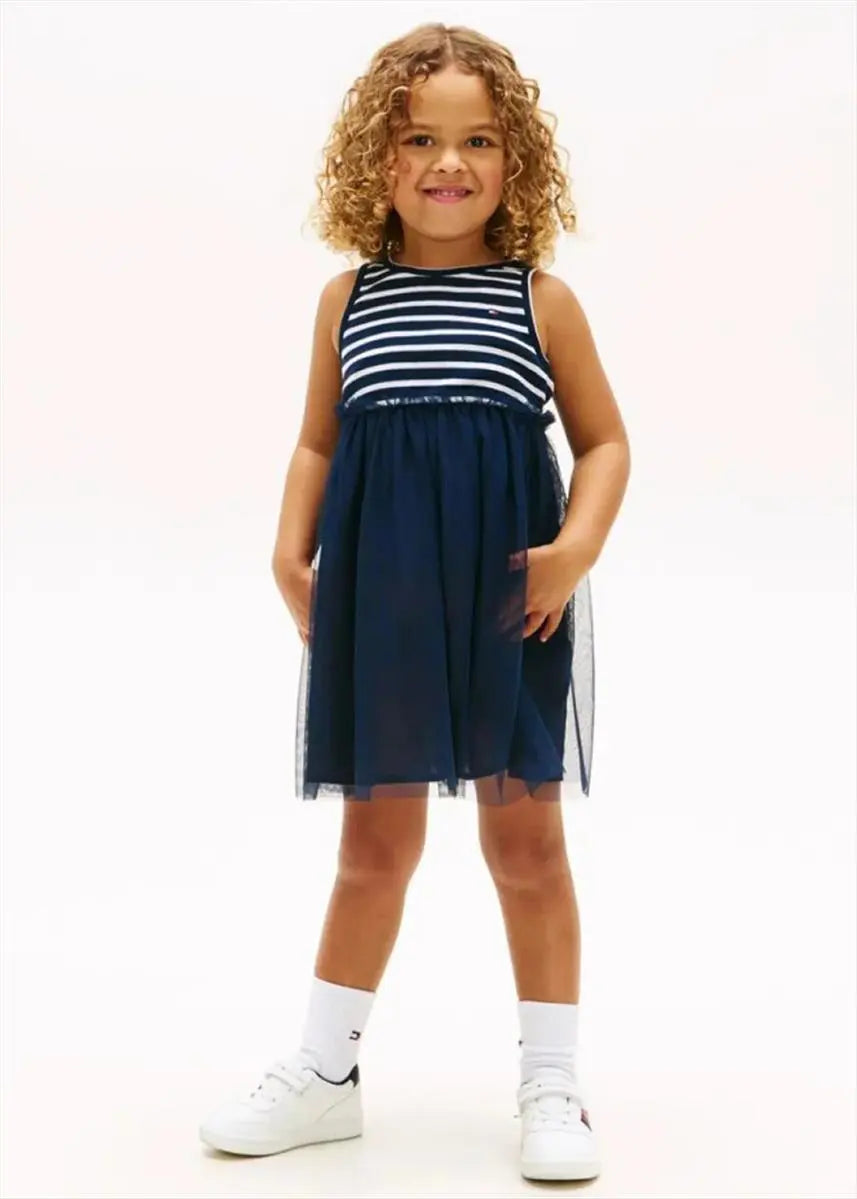 Παιδικό Φόρεμα Tommy Hilfiger LG COMBI TULLE DRESS