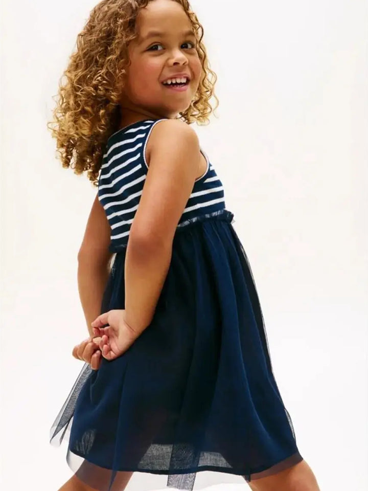 Παιδικό Φόρεμα Tommy Hilfiger LG COMBI TULLE DRESS