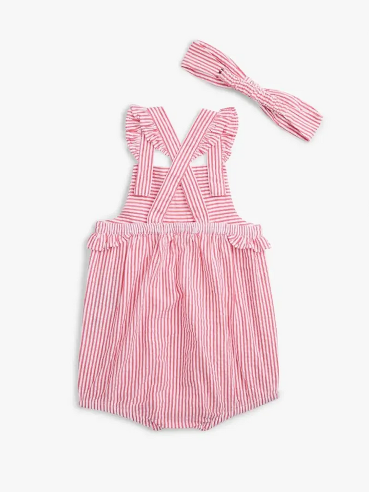 Βρεφικό Σετ Tommy Hilfiger SEERSUCKER SHORTY SET GIFTBOX