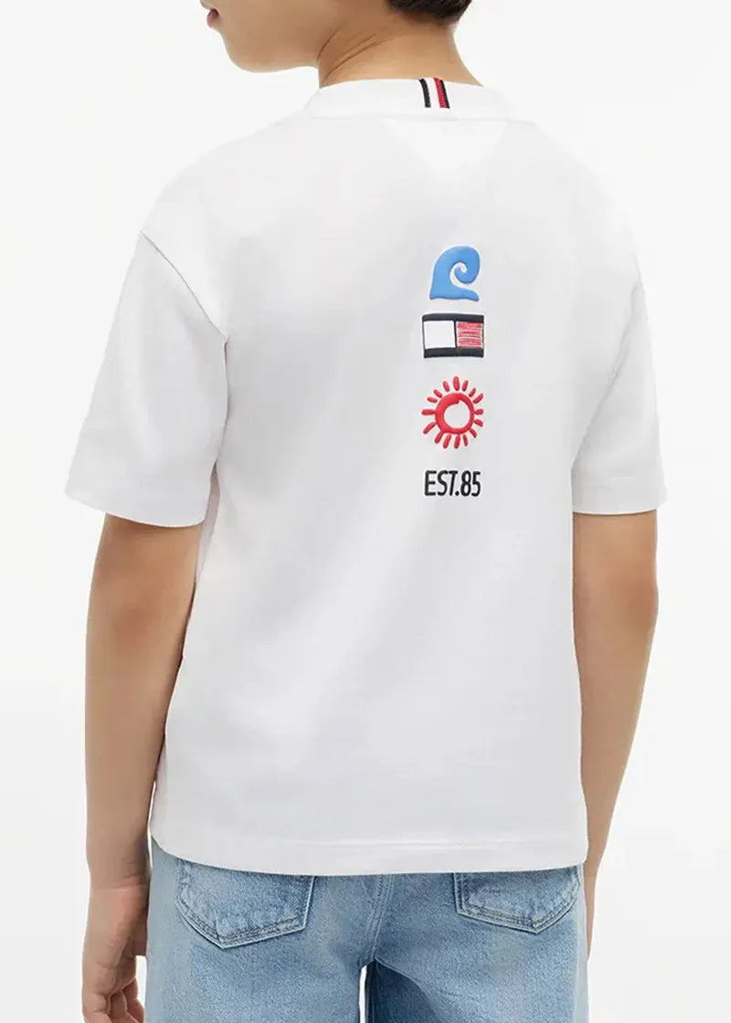 Παιδική Μπλούζα Tommy Hilfiger LB GRAPHIC T-SHIRT SS
