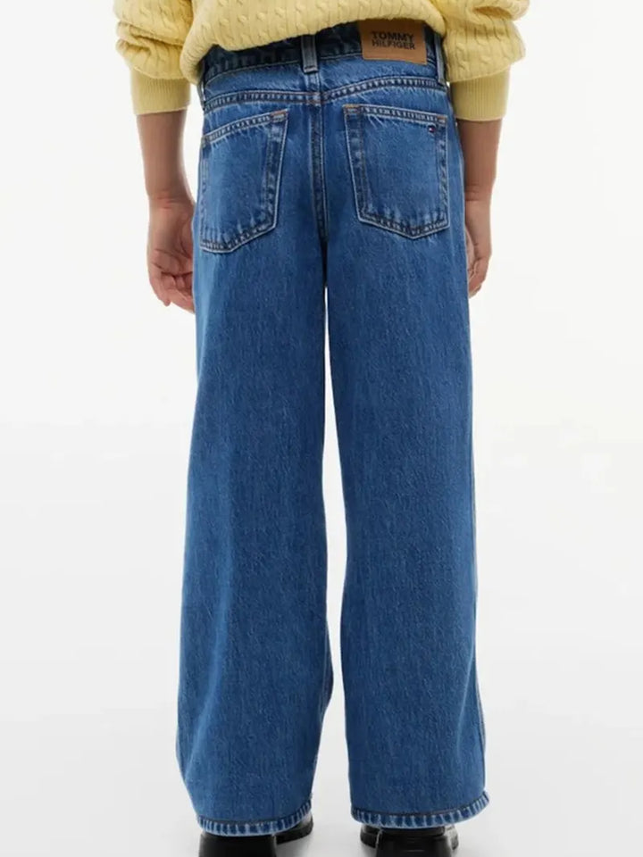 Παιδικό Παντελόνι Tommy Hilfiger MABEL WIDE LEG