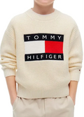 Παιδικό Πουλόβερ Tommy Hilfiger HERITAGE FLAG SWEATER
