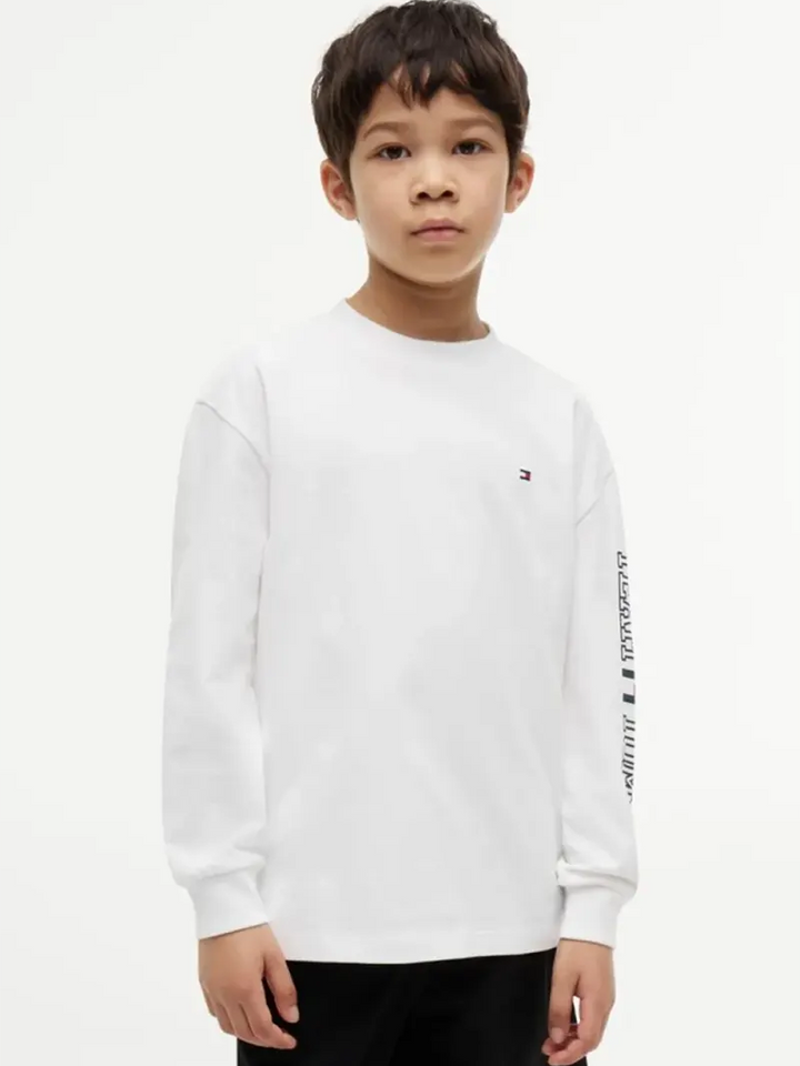 Παιδική Μπλούζα Tommy Hilfiger TEAM TOMMY GRAPHIC T-SHIRT LS