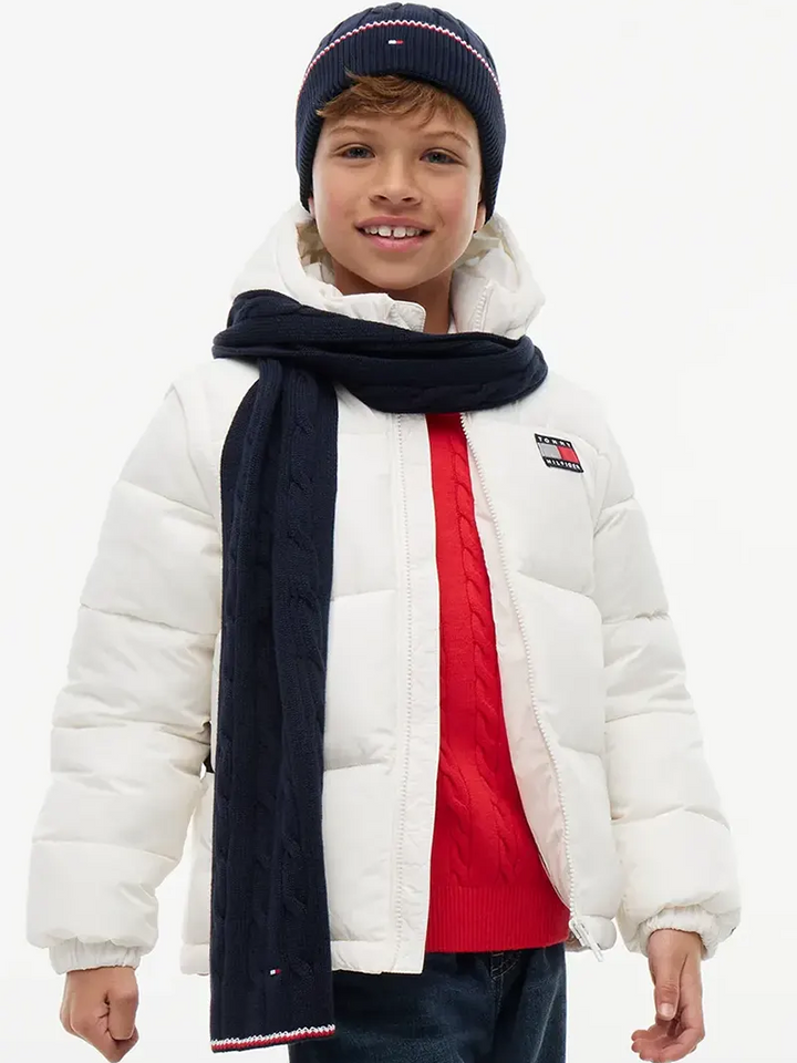 Παιδικό Σκουφάκι Και Κασκόλ Tommy Hilfiger ESSENTIAL BEANIE AND SCARF SET