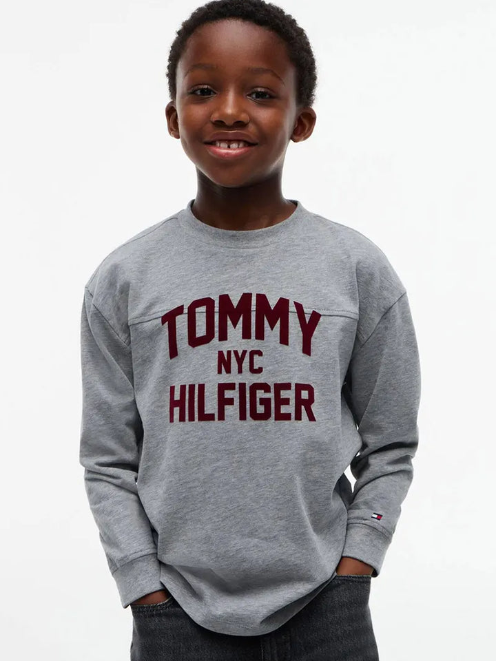 Παιδική Μπλούζα Tommy Hilfiger BRAND LOVE LS