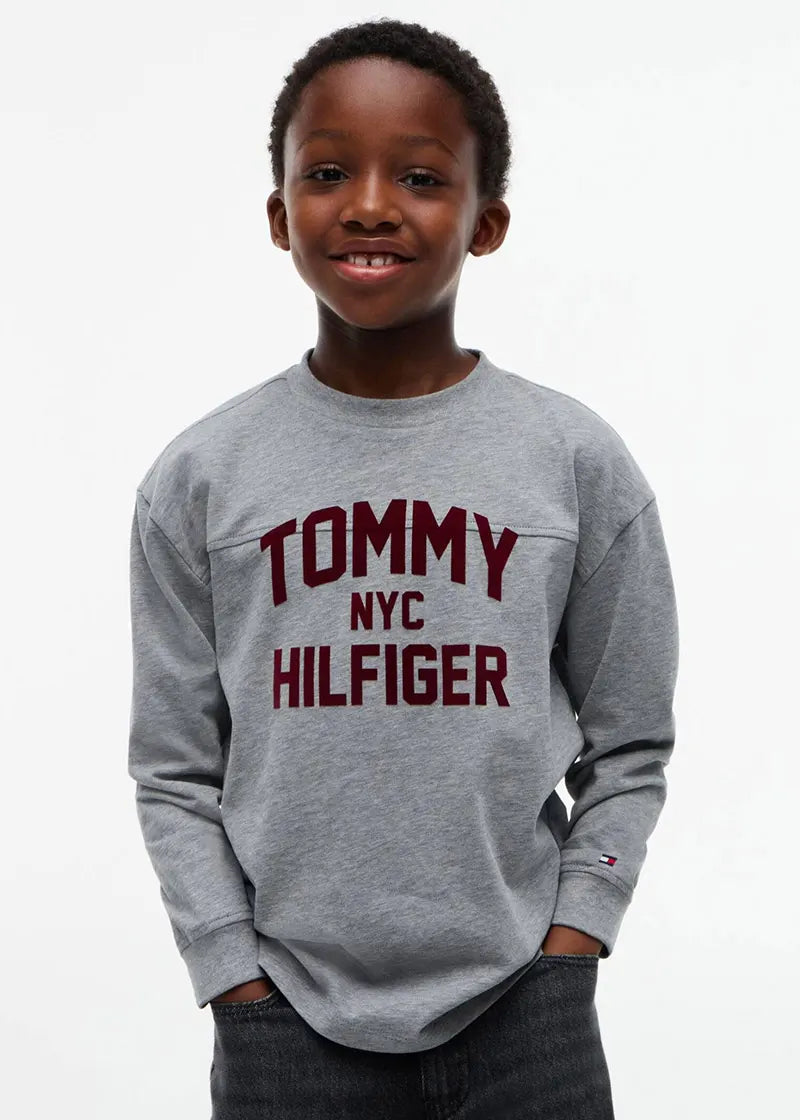 Παιδική Μπλούζα Tommy Hilfiger BRAND LOVE LS