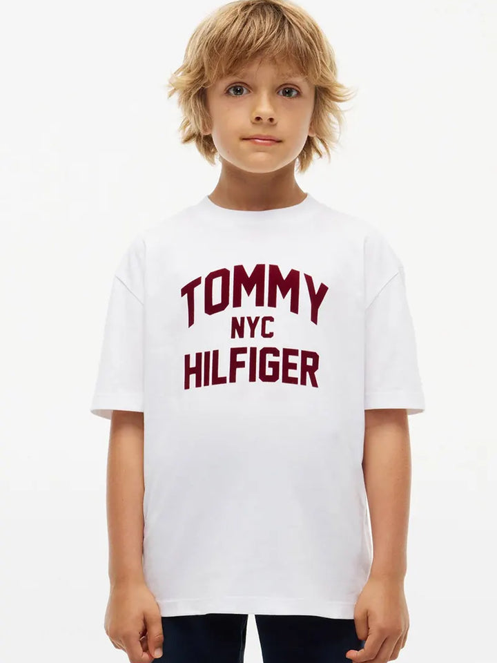 Παιδική Μπλούζα Tommy Hilfiger BRAND LOVE SS
