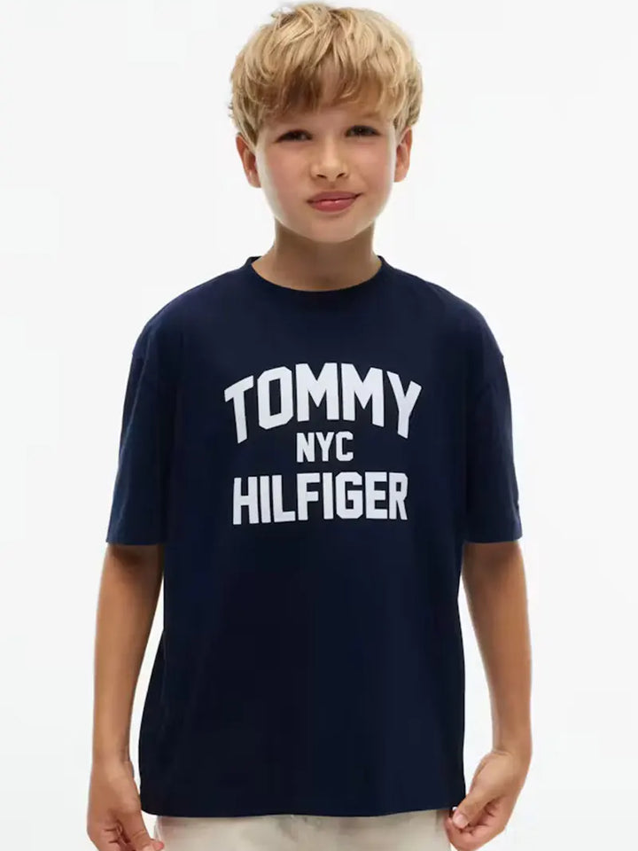 Παιδική Μπλούζα Tommy Hilfiger BRAND LOVE SS