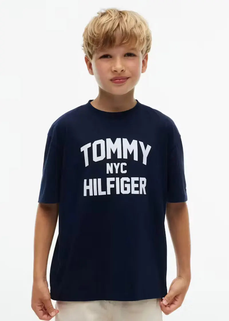 Παιδική Μπλούζα Tommy Hilfiger BRAND LOVE SS