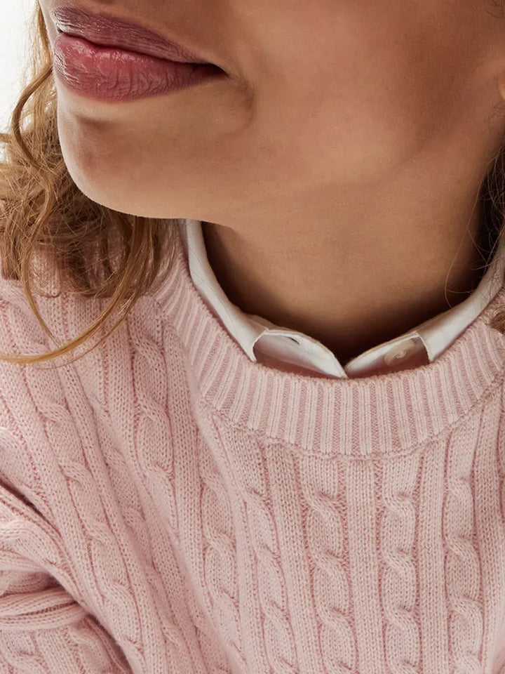 Παιδικό Πουλόβερ Tommy Hilfiger CABLE SWEATER