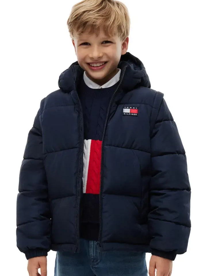 Παιδικό Μπουφάν Tommy Hilfiger BRANDED PUFFER JACKET