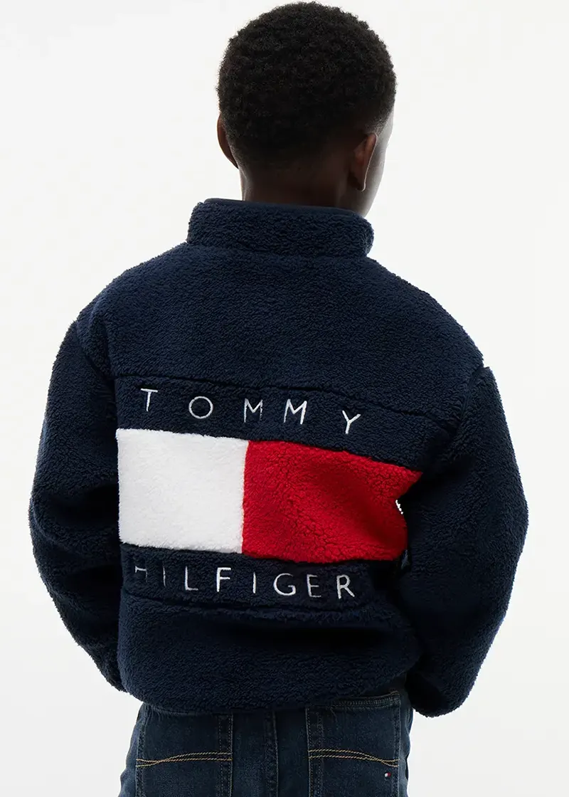 Παιδική Ζακέτα Tommy Hilfiger FLAG FULL ZIP SWEATSHIRT